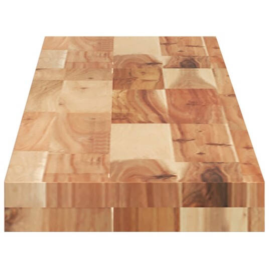 Flytende hylle 160x20x4 cm oljebehandlet heltre akasie