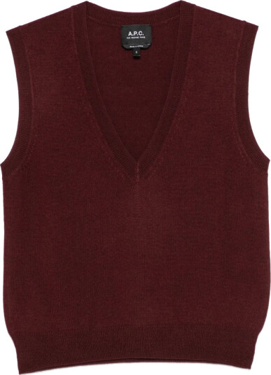 A.p.c. Dame Strikkevarer Rød L, A.p.c. Dame Strikkevarer Rød L,