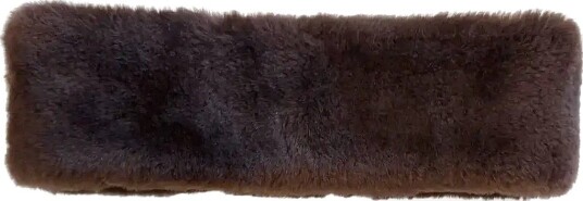 Becksöndergaard Dora Shearling Headband CHOCOLATE TORTE XS/S