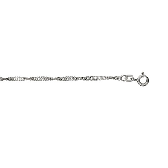 Pan Jewelry Singapore kjede i 925 sølv 2,3 mm 42 cm