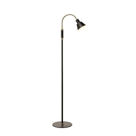 Halo Design Space Gulvlampe 1 arms LED Svart Antikk