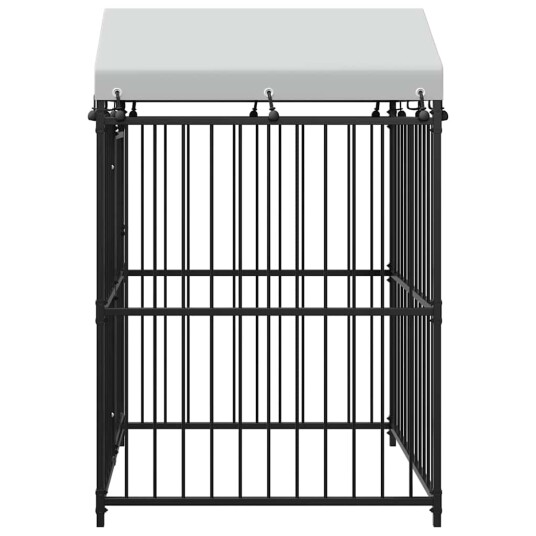 Vidaxl Utendørs Hundegård Med Tak 120X120X150 cm Vidaxl Utendørs Hundegård Med Tak 120X120X150 cm
