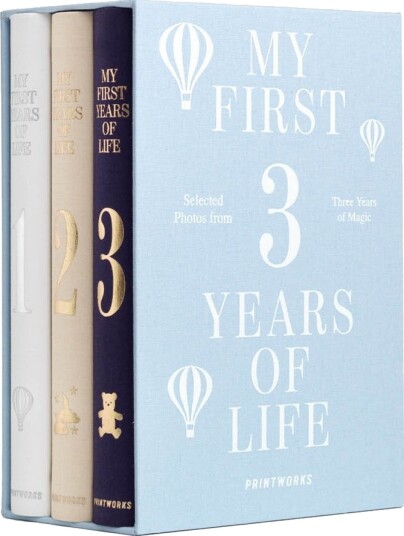 Printworks My First 3 Years Fotobok 3 stk Printworks My First 3 Years Fotobok 3 stk