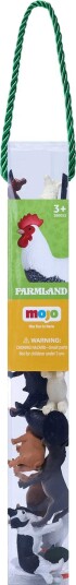 Mojo Fun Dyrefigurer 3+ År 12 Stk Gårdsdyr