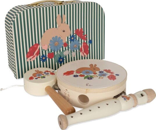 Konges Sløjd Instrumenter Barn  Music Set 3pk   Bunny Tokki
