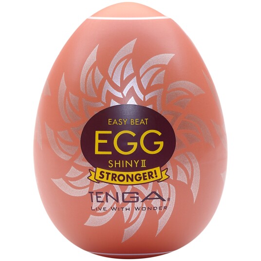 TENGA Egg Shiny II Onani Hylse - Hvit