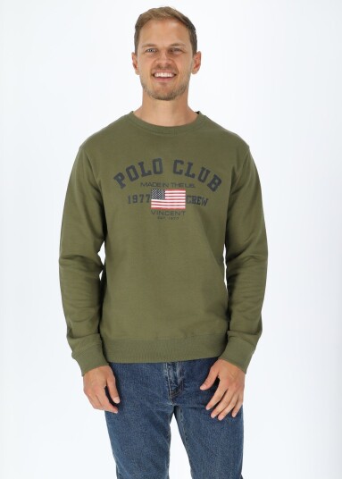 Saint Vincent Houston Swe Green S Sweatshirts Saint Vincent Houston Swe Green S Sweatshirts