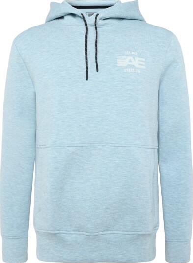 American Eagle 2203 Manchego Active Hthr Popover Hoodie Blue XXL