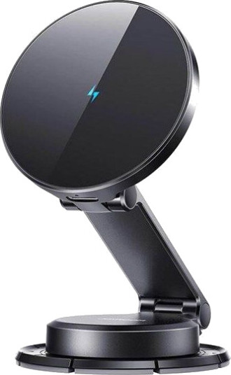 Joyroom JR-ZS408 15W Magnetisk Trådløs Billader Svart Joyroom JR-ZS408 15W Magnetisk Trådløs Billader Svart