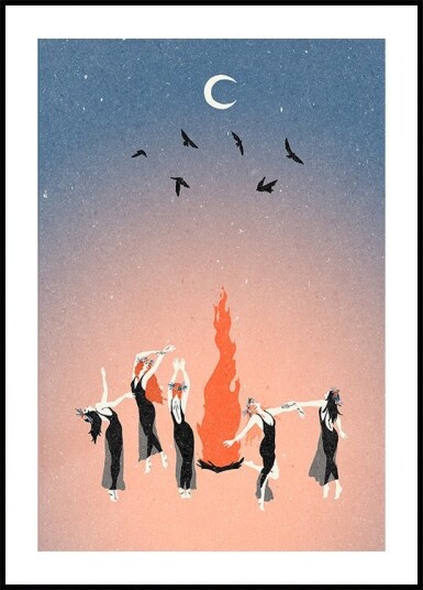 Coven Poster Plakat / 50x70cm
