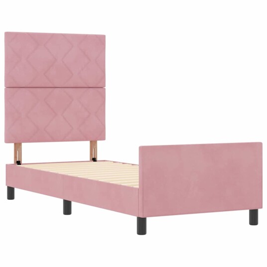 Sengestamme Rosa 80x200 cm Fløyel