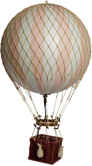 Authentic Models Luftballong Royal Aero LED Lys Lyserosa Authentic Models Luftballong Royal Aero LED Lys Lyserosa
