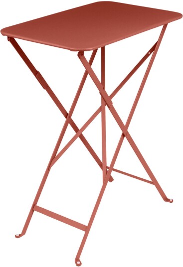 Fermob   Bistro Bord 37x57 Cm Red Ochre 20   Utendørs Spisebord   Rød   Metall