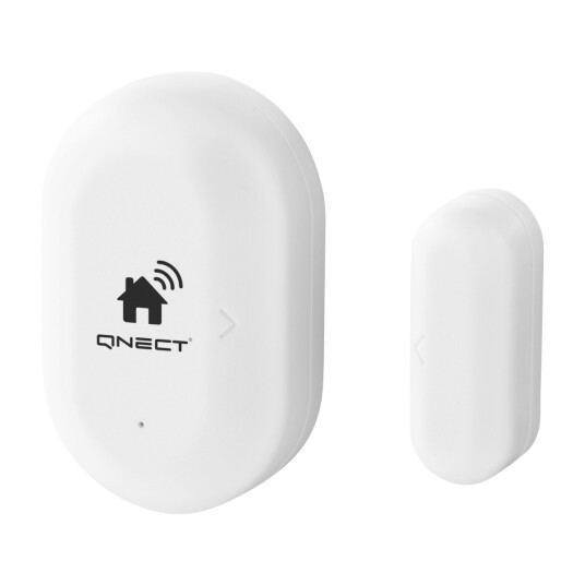 Qnect Smart Dør/Vindussensor Zigbee Hvit Qnect Smart Dør/Vindussensor Zigbee Hvit
