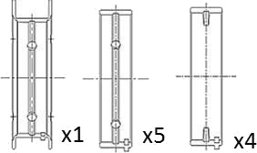 FAI AutoParts BM1021-STD Veivaksellager
