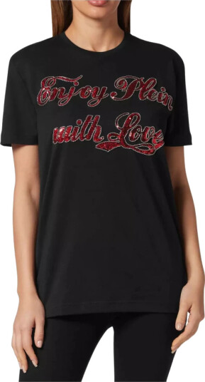 Philipp Plein Dame Topper Svart L,