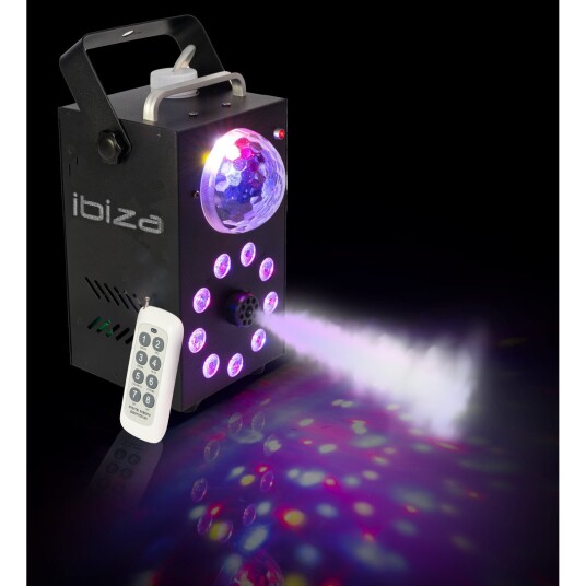 Ibiza Smoke Machine med RGB og Astro Effect Ibiza Smoke Machine med RGB og Astro Effect