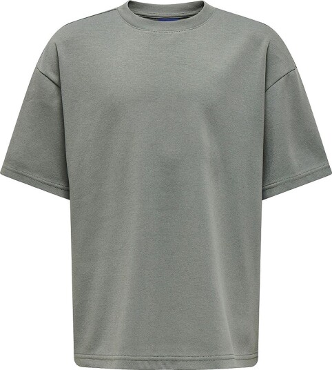 ONLY & SONS JUNIOR T skjorte Osjcaspian Airflex Boxy Ss Tee Grå