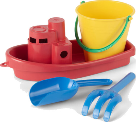 Dantoy Classic Recycled Boat Set Red Boat 4 Pcs. Red 30x14x16 cm Dantoy Classic Recycled Boat Set Red Boat 4 Pcs. Red 30x14x16 cm
