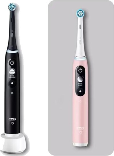 Oral-B iO Serie 6 Elektrisk Tannbørste med Vibrerende Egenskaper Sort/Rosa Oral-B iO Serie 6 Elektrisk Tannbørste med Vibrerende Egenskaper Sort/Rosa