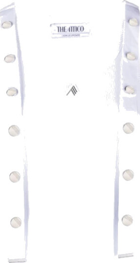 The Attico Dame Topper Hvit M,