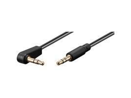MICROCONNECT 3.5mm Minijack Cable 1m 90ø
