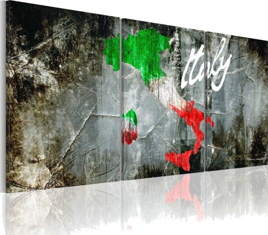 Bilde Italia En Grogrunn For Talent 120x60 Artgeist sp. z o. o.