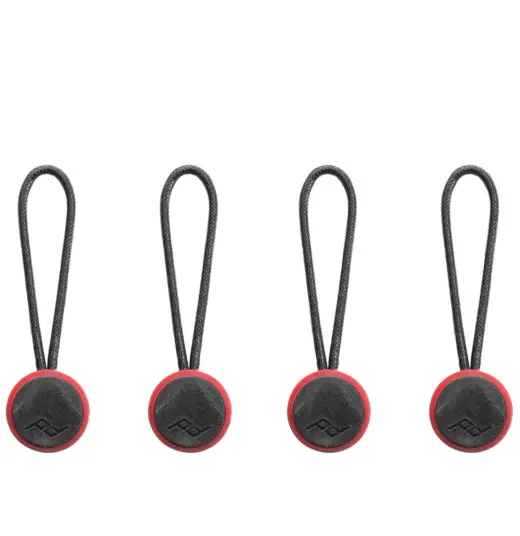 Peak Design Anchor 4-Pack Festestropper Røde for Kamerabagger