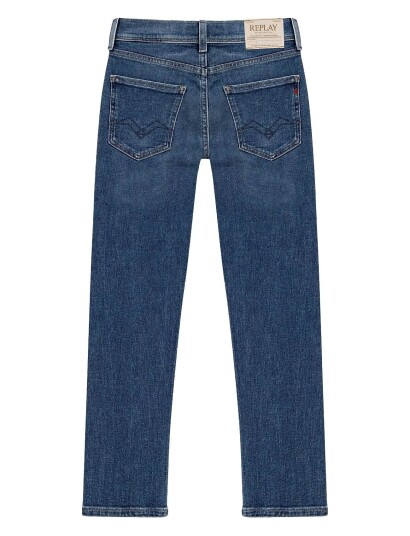 Replay Wallys Trousers Super Slim Blue 140 Replay Wallys Trousers Super Slim Blue 140