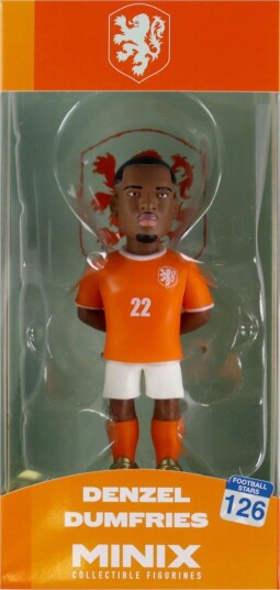 Minix Figur Fotballstjerner Nederland Denzel Dumfries Minix Onesize Lekefigur Hvit Minix Figur Fotballstjerner Nederland Denzel Dumfries Minix Onesize Lekefigur Hvit
