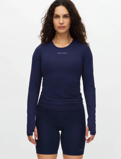 Röhnisch Jacquard Ls Top Navy L