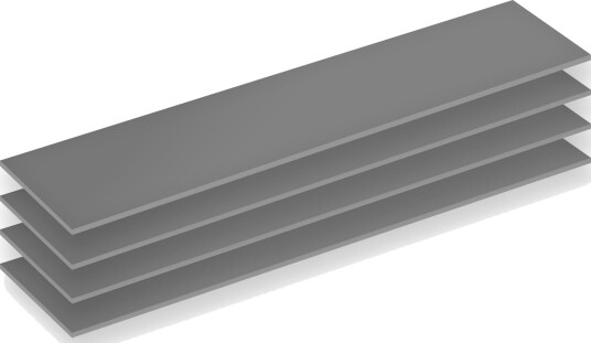 Arctic TP-4 Thermal Pad 120x20x0.5mm 4-Pack ACTPD00065A Arctic TP-4 Thermal Pad 120x20x0.5mm 4-Pack ACTPD00065A