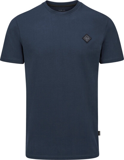 Rab  Basecamp Logo Badge Tee Herre, Tmb Tempest Blue, M