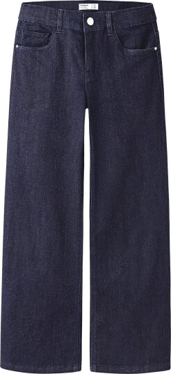 name it Nkfrose Wide Glitter Jeans 1208-Lu - Navy - 164