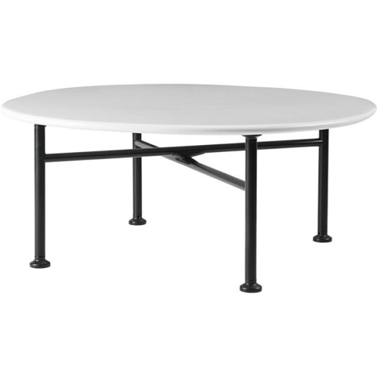 Gubi Carmel Salongbord 75x75 Musling Hvit Gubi Carmel Salongbord 75x75 Musling Hvit