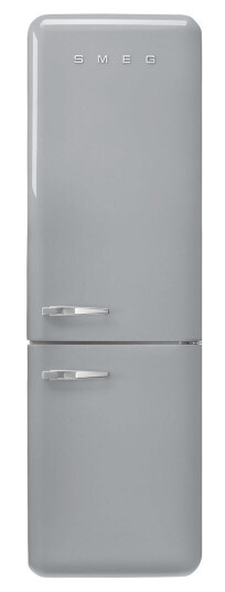 Smeg 50s Style FAB32RSV5 Kombiskap med Digital Kontrollpanel Sølv Smeg 50s Style FAB32RSV5 Kombiskap med Digital Kontrollpanel Sølv