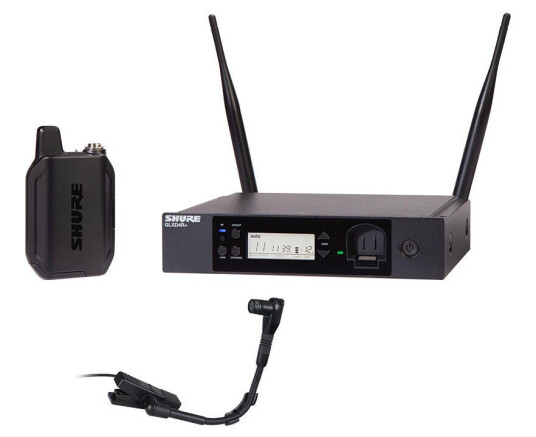 Shure Glxd14r+ Instrumentsystem M/b98h/c 2.4 / 5.8 Ghz Rackmonterbar