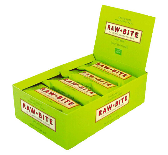 12 x Rawbite bar 50 g