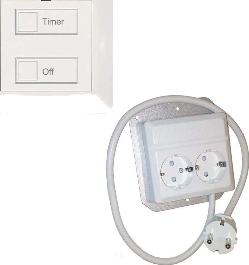 Rutab 1340234 Komfyrvakt 16 A, Schuko-Uttak
