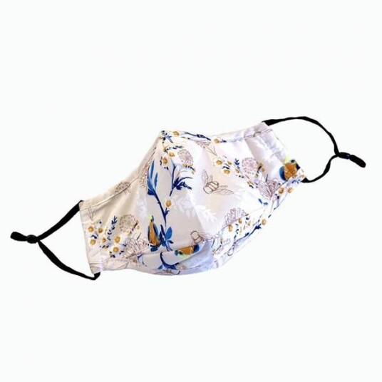 Lys beige mønstrete Rosenvinge Munnbind Lys beige mønstrete Rosenvinge Munnbind