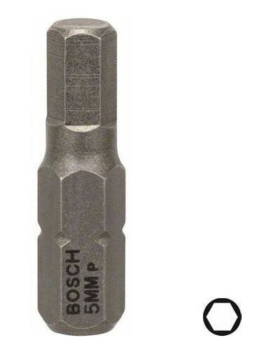 Bosch HEX Bits HEX5 3-pakn. 25mm