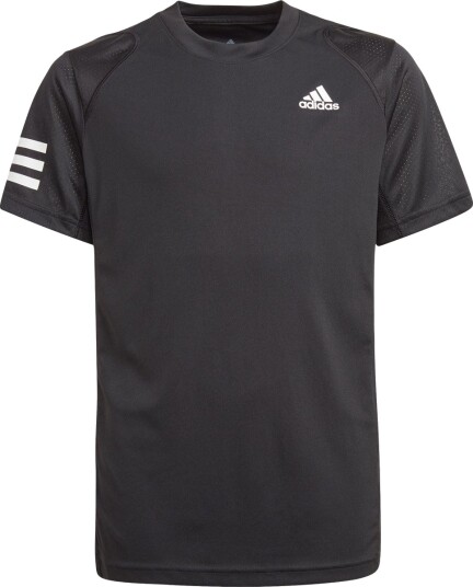 adidas Club 3-Stripes Tennis T-skjorte Barn Svart 116