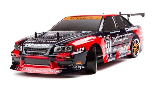 HSP Drift - 1:10 Brushless :: Komplett m/LiPo HSP Drift - 1:10 Brushless :: Komplett m/LiPo