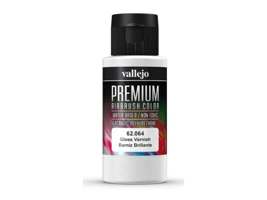 Vallejo 62.064, Gjennomsiktig, Gloss, 60 Ml, Plastflaske, 1 Stykker