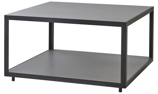 Cane-line Level sofabordstativ Lava grey 79 x 79 cm Grå