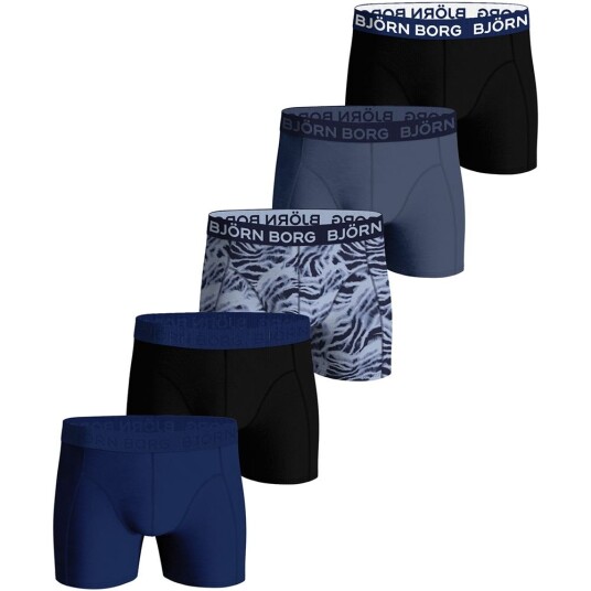 Björn Borg Cotton Stretch Boxer 5-Pack Underbukser herre Björn Borg Cotton Stretch Boxer 5-Pack Underbukser herre