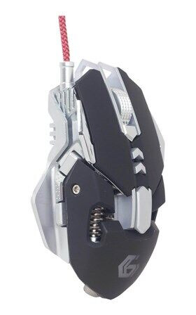 Gembird MUSG-05 - mouse - USB 2.0 - Mus - Optisk - 7 - Svart