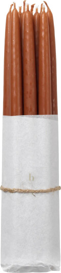 Broste Copenhagen Broste Copenhagen dyppet antikklys 10 pk Terracotta