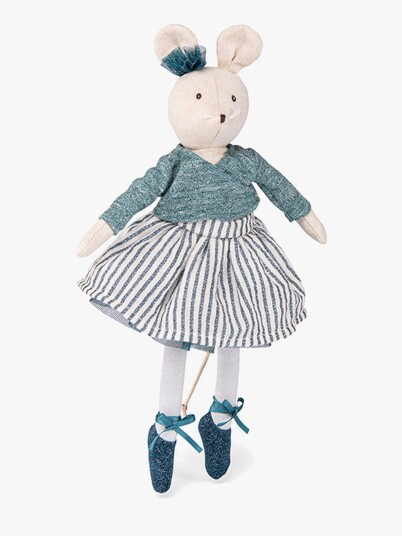 Moulin Roty Ballerina Mouse - Charlotte 30 Cm - Multi/patterned - ONE SIZE Moulin Roty Ballerina Mouse - Charlotte 30 Cm - Multi/patterned - ONE SIZE