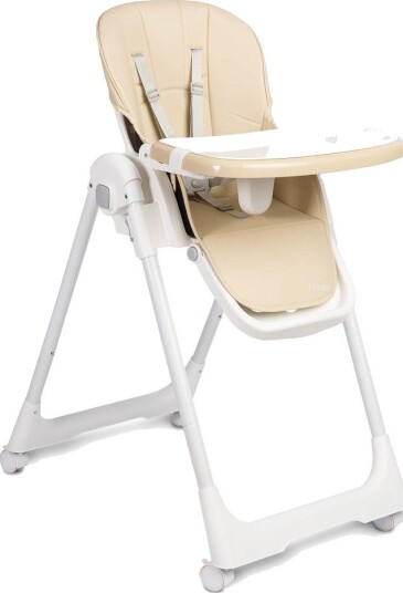 Caretero Megalo Matstol Med Brett Maks 15 kg Beige